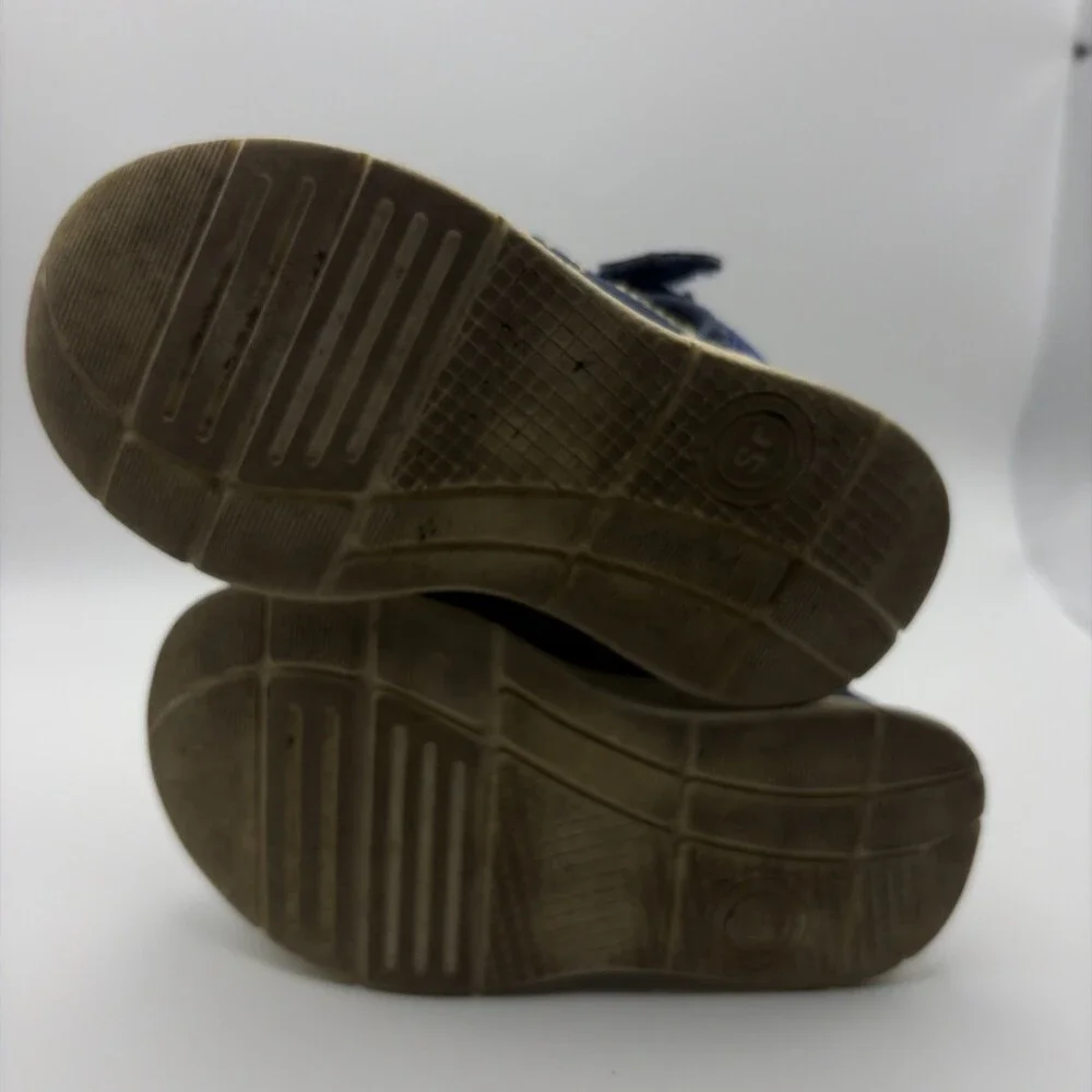 Stride Rite Flynn Sneaker Sandal Toddler Boys 6M Navy